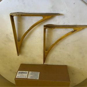 New Rejuvenation arched shelf brackets, 8” depth.